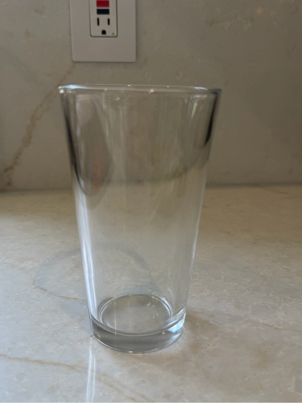 Clear Glass Tumbler - Transparent Drinking Glass
